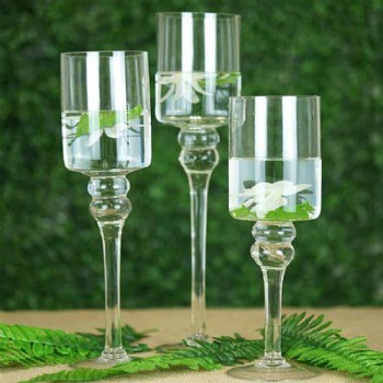 glass candle holder