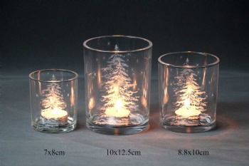 candle holder glass