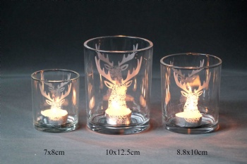 candle holder glass