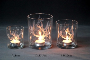 candle holder glass
