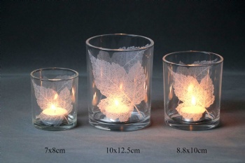 candle holder glass