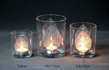 candle holder glass