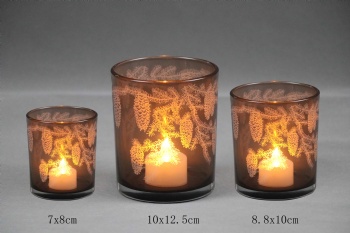 candle holder glass