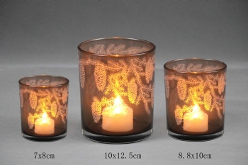 candle holder glass