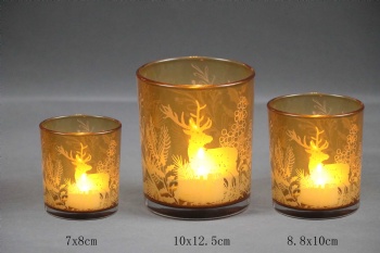 candle holder glass