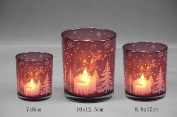 candle holder glass