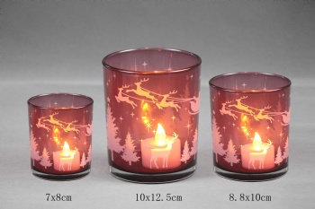 candle holder glass