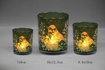 candle holder glass