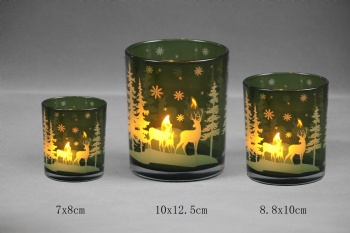 candle holder glass