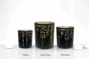 glass candle holder