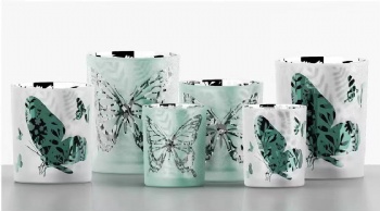 glass candle holder