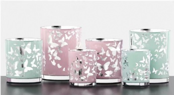 glass candle holder