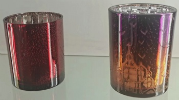 glass candle holder