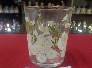 glass candle holder