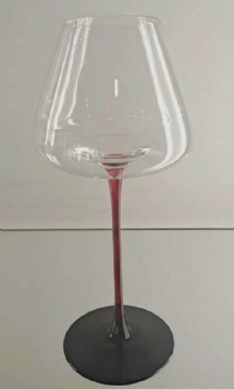 glass candle holder